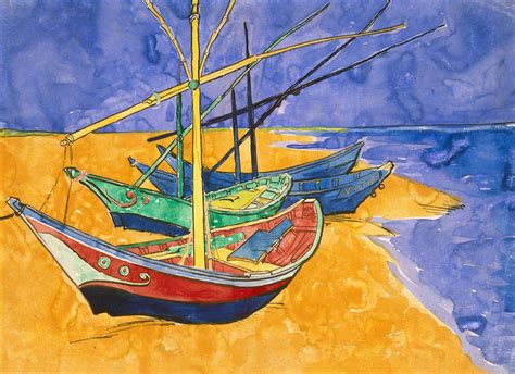 Aquarellista Watercolour Of Vincent Van Gogh