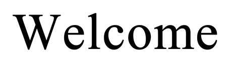 Welcome Frame Png