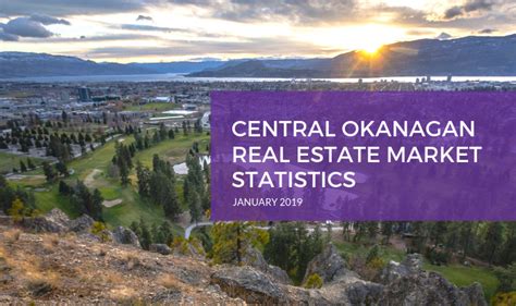 Central Okanagan Real Estate Market Statistics January 2019