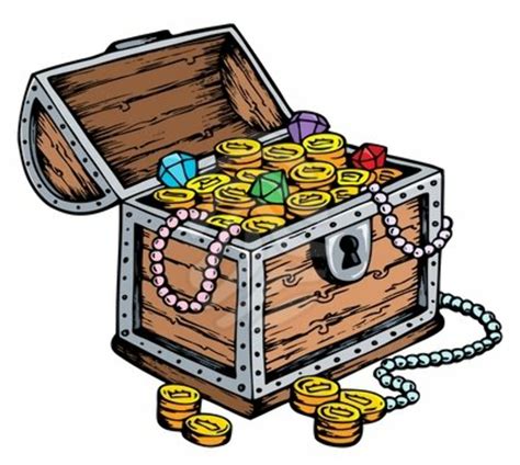 Download High Quality Pirate Clip Art Treasure Chest Transparent Png