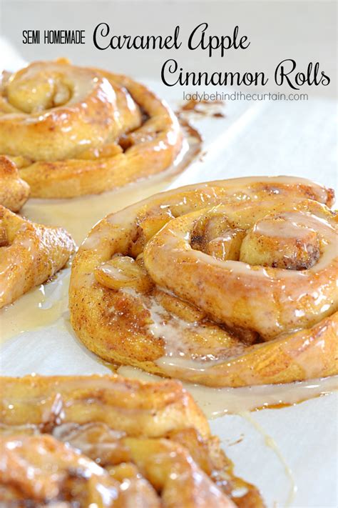 Semi Homemade Caramel Apple Cinnamon Rolls Pillsbury Grands