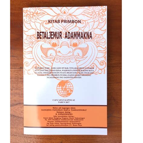 Primbon jodoh bisa anda temukan di situs resminya dengan cara klik gambar di samping. BUKU PRIMBON BETALJEMUR ADAMMAKNA [ Primbon Jawa Best ...