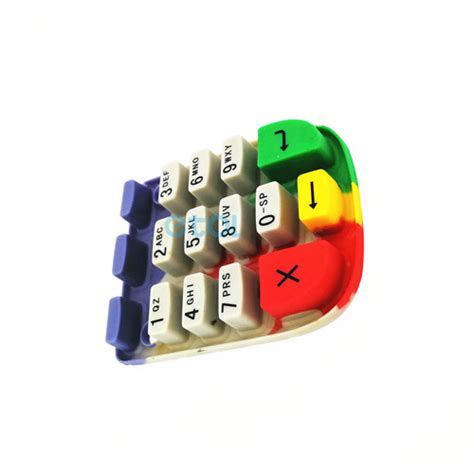 Custom Dust Proof Electronic Silicone Rubber Keypad For Numeric Keypad