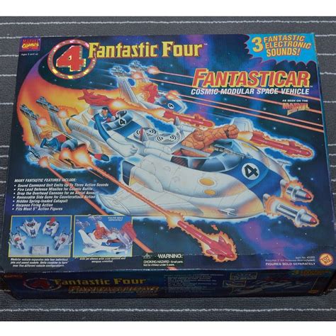 Toy Biz Fantastic Four Fantasticar Things Sky Cycle Hobbies And Toys