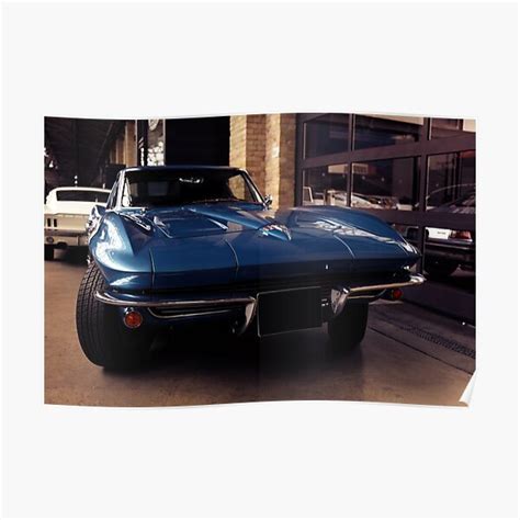 Corvette C2 Stingray Poster For Sale By Hottehue Redbubble