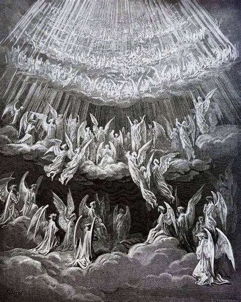 The Heaven Of The Fixed Stars By Gustave Dore Gustave Dore Angel Art