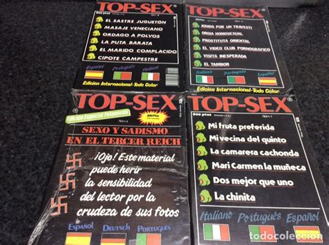 Top Sex Nº 2345 Lote 4 Revistas Revista Par Vendido