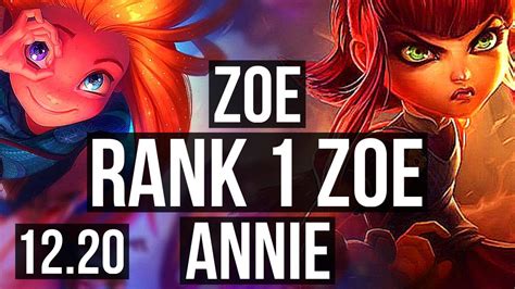 Zoe Vs Annie Mid Rank Zoe Legendary Tr Challenger