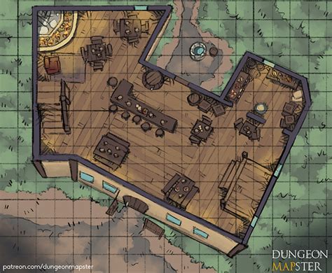 Dungeon Mapster Is Creating Maps For Pathfinder Tabletop Games And