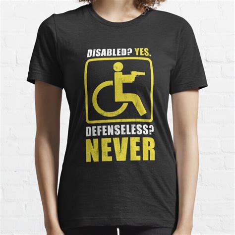 Disabled Funny T Shirts Redbubble