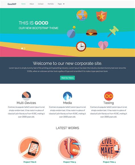 35 Best Bootstrap Design Templates And Themes Free And Premium Templates