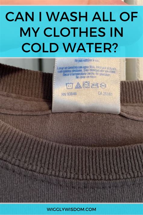 Many opt to wash in warm or hot water because of the roles it can play in cleaning your clothes, writes dvorsky. Can I Wash All of My Clothes in Cold Water? (5 Reasons Why ...