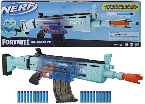 Nerf Fortnite Motorized Ar Rippley Blaster Ages 8 New Toy Game Gun