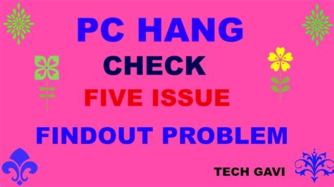 If you are entering into programming field. HOW TO SOLVE HANGING PROBLEM OF PC WINDOW COMPUTER 2016 ...
