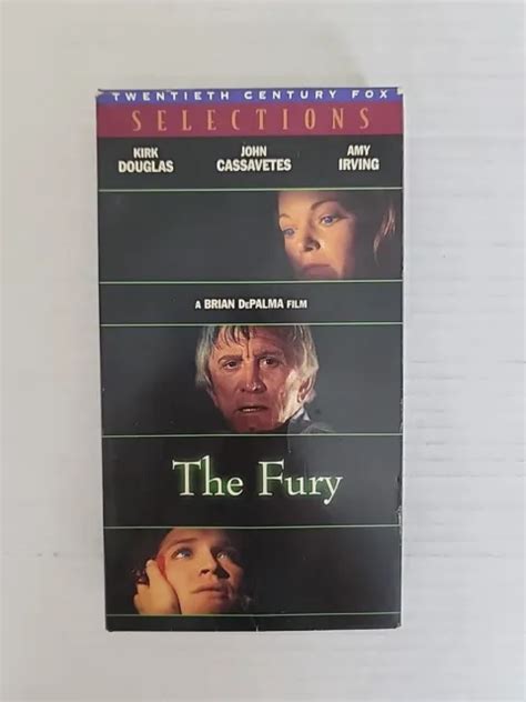 The Fury Vhs 1996 Amy Irving Kirk Douglas John Cassavetes 399 Picclick