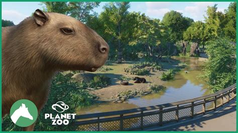 Capybara And Bairds Tapir Habitat Elm Hill City Zoo Planet Zoo Youtube