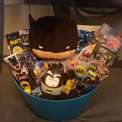 Gift ideas that suit all ages and every occasion. Batman Gift Basket