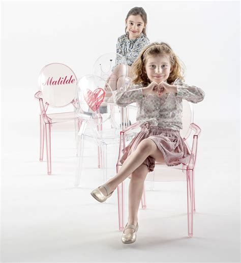 Please note that the lou lou ghost chair can only be ordered in minimums of 4 or above. Lou Lou Ghost with design | xcelsior selection online store