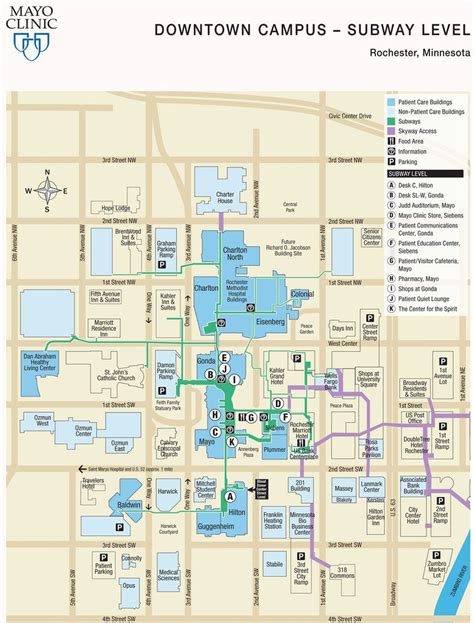 Mayo Campus Map Bestinthesw Mayo Clinic Florida Map Printable Maps