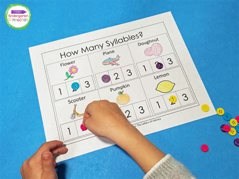 Counting Syllables Printable Activity Laptrinhx News