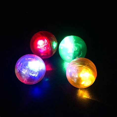 Kids Toy 60mm High Quality Rubber Light Up Led Flashing Bouncing Ball
