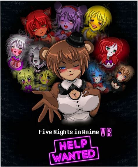 Fnia Vr Help Wanted Fnaf Hw Parody By Mairusu Paua On Deviantart Anime Fnaf Five Nights At