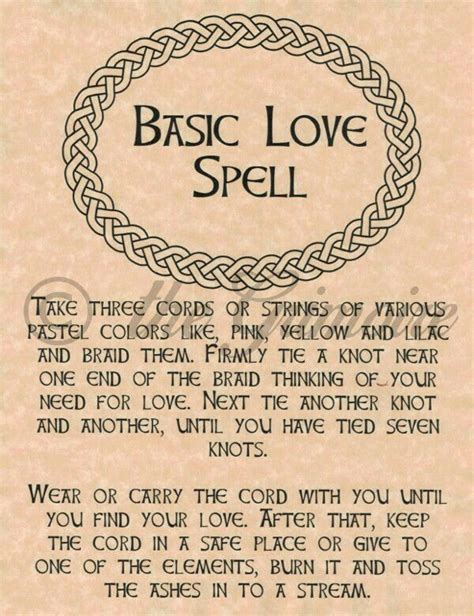 Basic Love Spell Witchcraft Love Spells Real Spells Witchcraft Spells