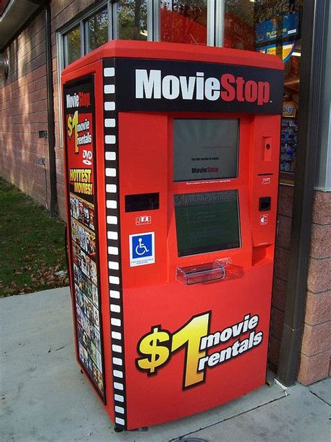 Movie Stop Vending Machine | Vending machine, Machine, Homeless shelter