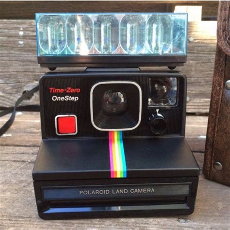 Polaroid Rainbow Time Zero Onestep Sx 70 Land Camera Working Etsy