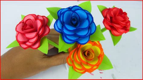Super Easy Origami Paper Flower Very Simple And Easy To Make Paper