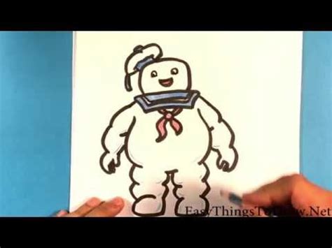 They teach you the how to draw basics while showing you how to draw fun cartoon characters step by step. How to Draw Ghostbuster - Stay Puft Marshmallow Man # ...