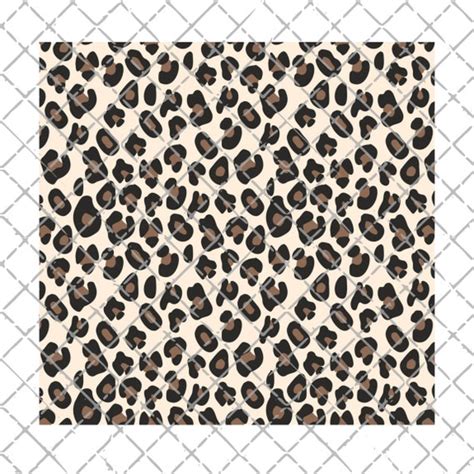 Leopard Sublimation Design Background Backsplash Png Graphic Etsy