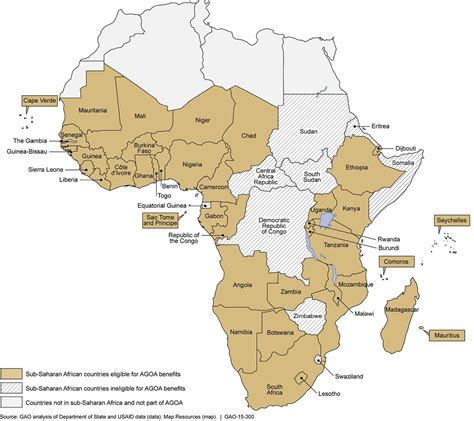 Best Templates Sub Saharan Africa Political Map