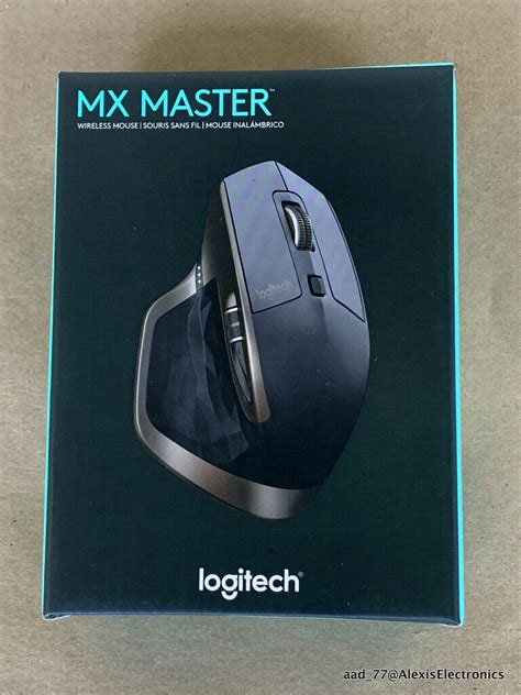 New Logitech Mx Master Wireless Mouse 910 005527 Color Meteorite Fast