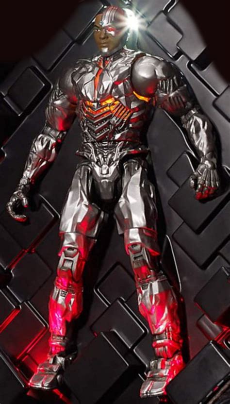 2017 Sdcc Exclusive 6 Justice League Movie Cyborg Origins Figure From