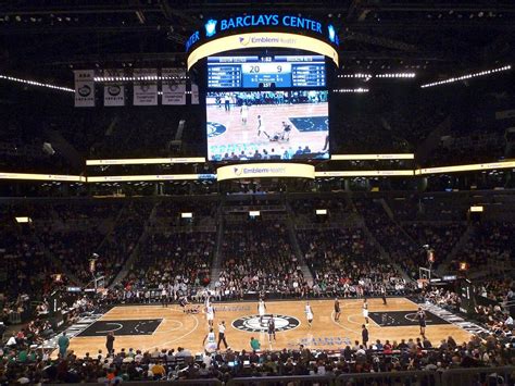 Barclays Center Capacity Brooklyn Nets Brooklyn Ny