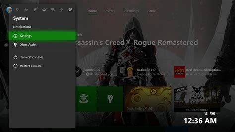 Xbox One Home Screen Customization