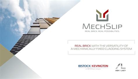 How To Install The Mechslip Brick Slip Cladding System From Ibstock