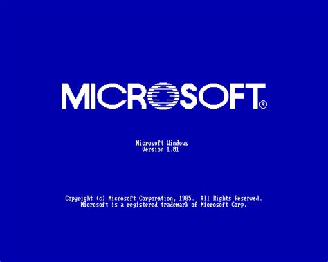 Notsmartblog Немного истории о Microsoft Windows