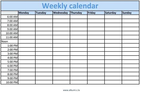 Printable Calendar Sign Up Sheet Month Calendar Printable