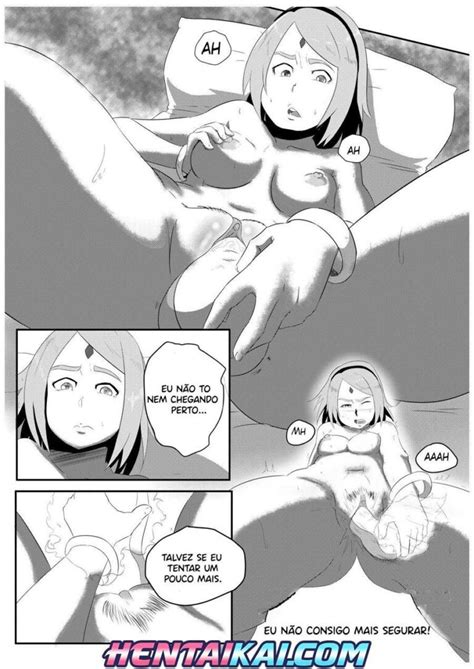 Mãe Sakura e filha Sarada transando Hentai Incesto Super Hentai