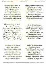 Pictures of Christmas Verses For Business Greeting Cards