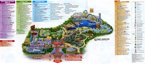 Theme Park Brochures Disney's California Adventure - Theme Park Brochures