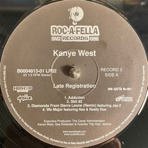 Kanye West Late Registration Vinyl 2xlp Album Re Rp Roc A Fella Records