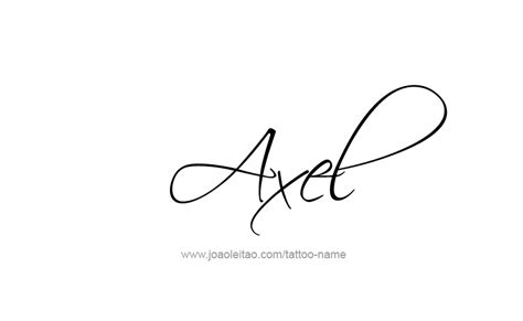 Free fire ff nickname generator with special characters online. Axel Name Tattoo Designs