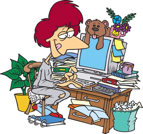Desk Clipart Organized And Other Clipart Images On Cliparts Pub™