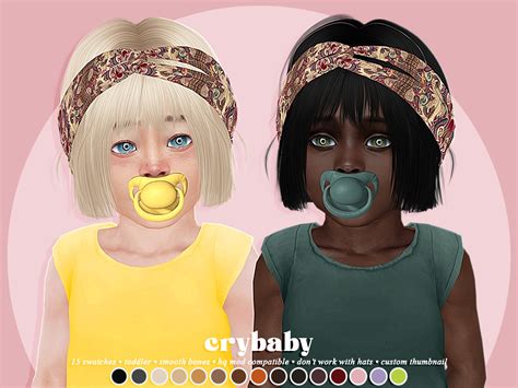 Thecrybabystore Crybaby Toddler Hair Alpha Emily Cc Finds