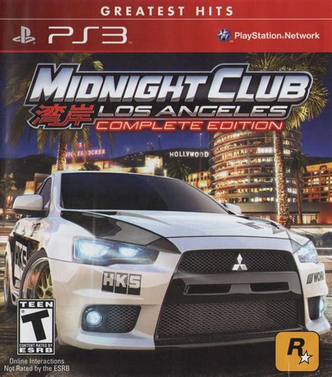 Midnight Club Los Angeles Complete Edition Cover Or Packaging