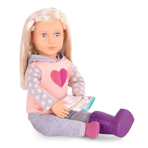 Our Generation 46cm Poseable Doll Martha And Calling 9 1 1 Book