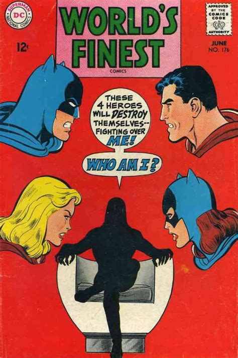 Worlds Finest Comics 176 Vg Dc Low Grade Comic Batman Superman